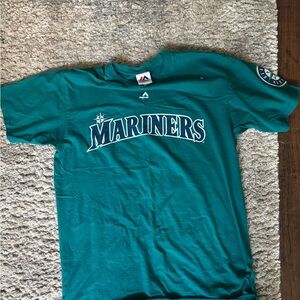 Vintage Teal Mariners T-Shirt